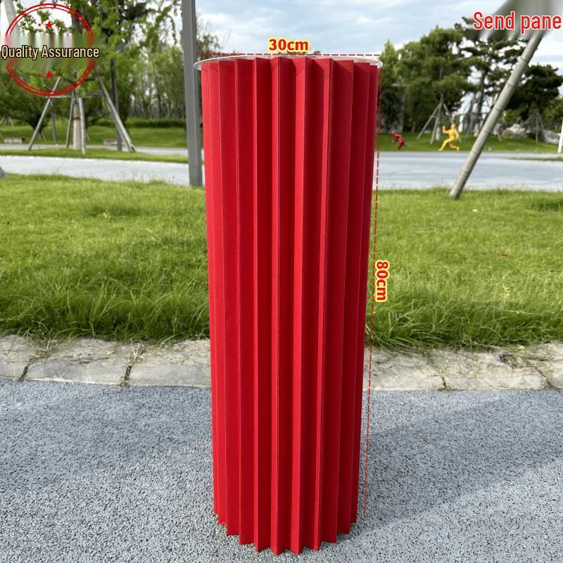 Wedding & Event Origami Dessert Display Stand - Round Foldable Columns for Cakes and Ornaments