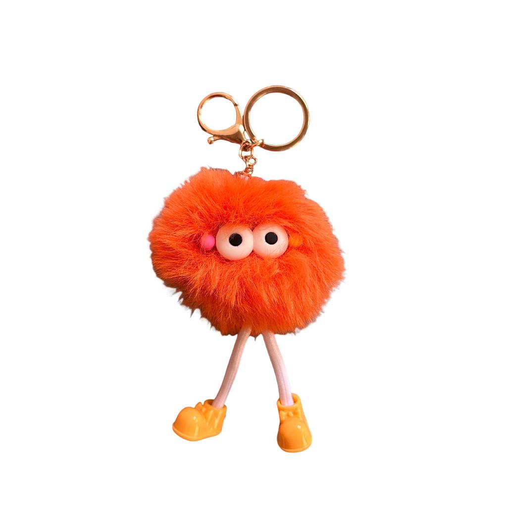 Long Vibrant Plush Leg Glasses Keychain Cute Doll Keychain For All Ages