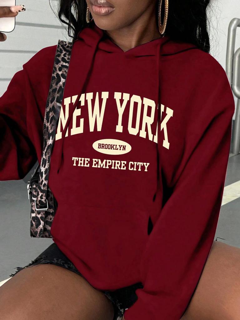 Brooklyn Creative Print Women's Hoodie