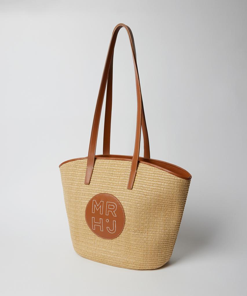 Marhen.J Monet Rattan Shopper Shoulder Bag