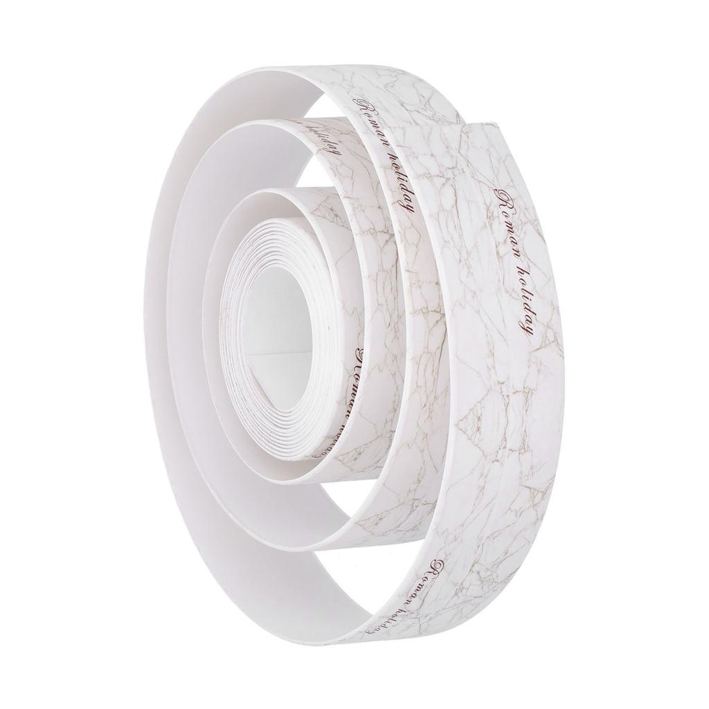 PVC Acryl Dichtungsstreifen Wasserdichtes Band für Küche Bad Toilette Waschbecken Kantenabdichtung