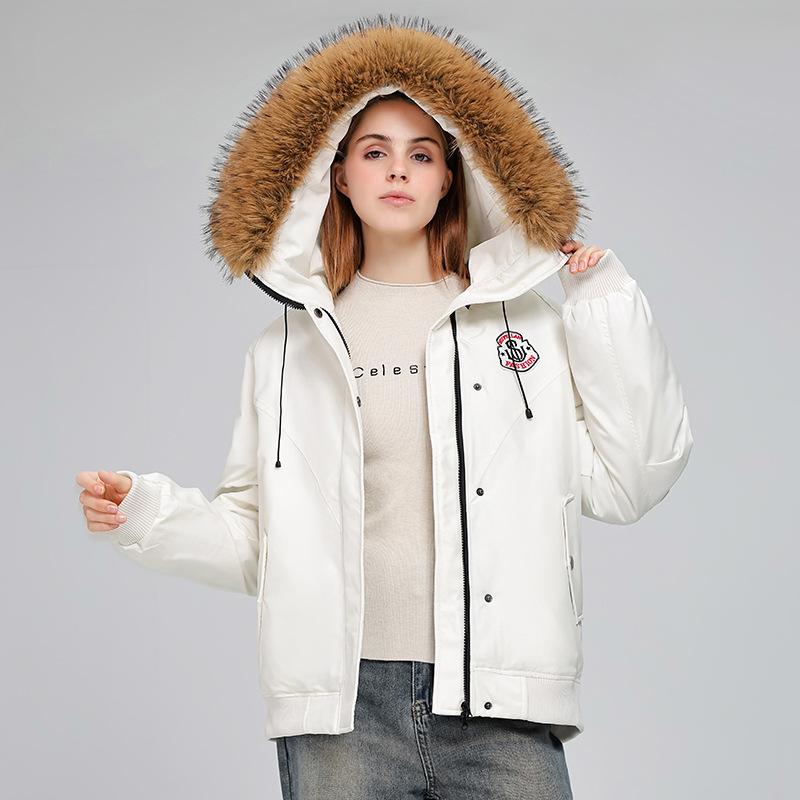 New Cold-proof Clothes, Loose Warm Padded Jackets, Padded Jackets, Women's Fashion Big Fur Collar Jackets