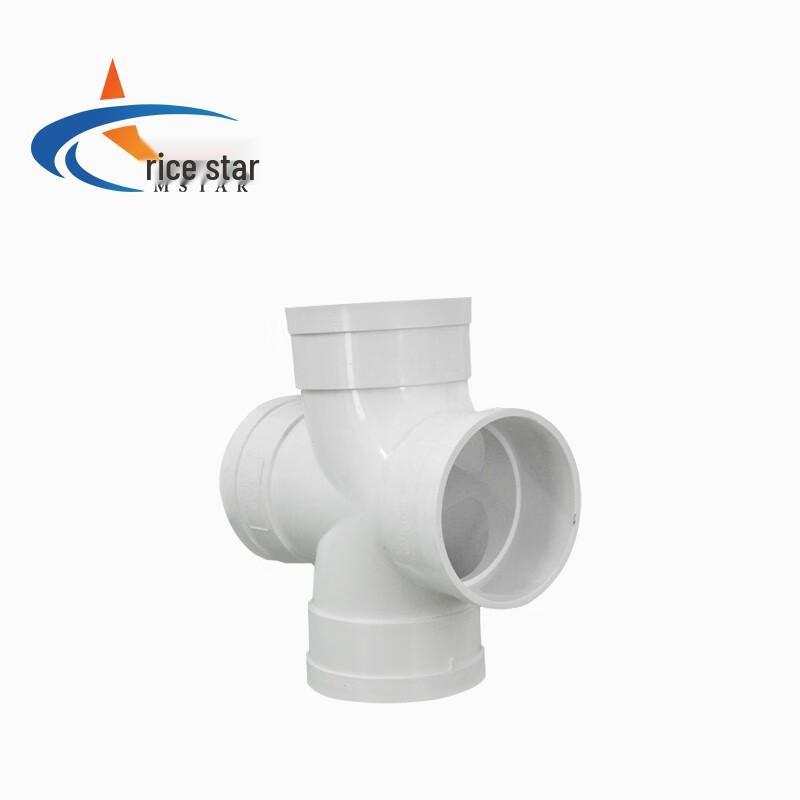 MSTAR PVC Drainage Pipe Cross Tee