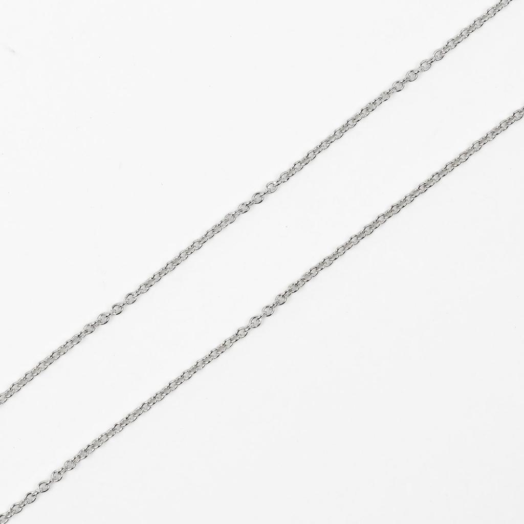 TIFFANY&Co. Small cross Necklace Pt950Platinum 3.93g Women Used