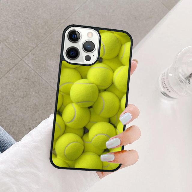 Tennis Ball Sport Phone Case Cover For iPhone 17 Air 15 16 14 13 12 Pro Max 11 Pro Max Plus Coque Shell
