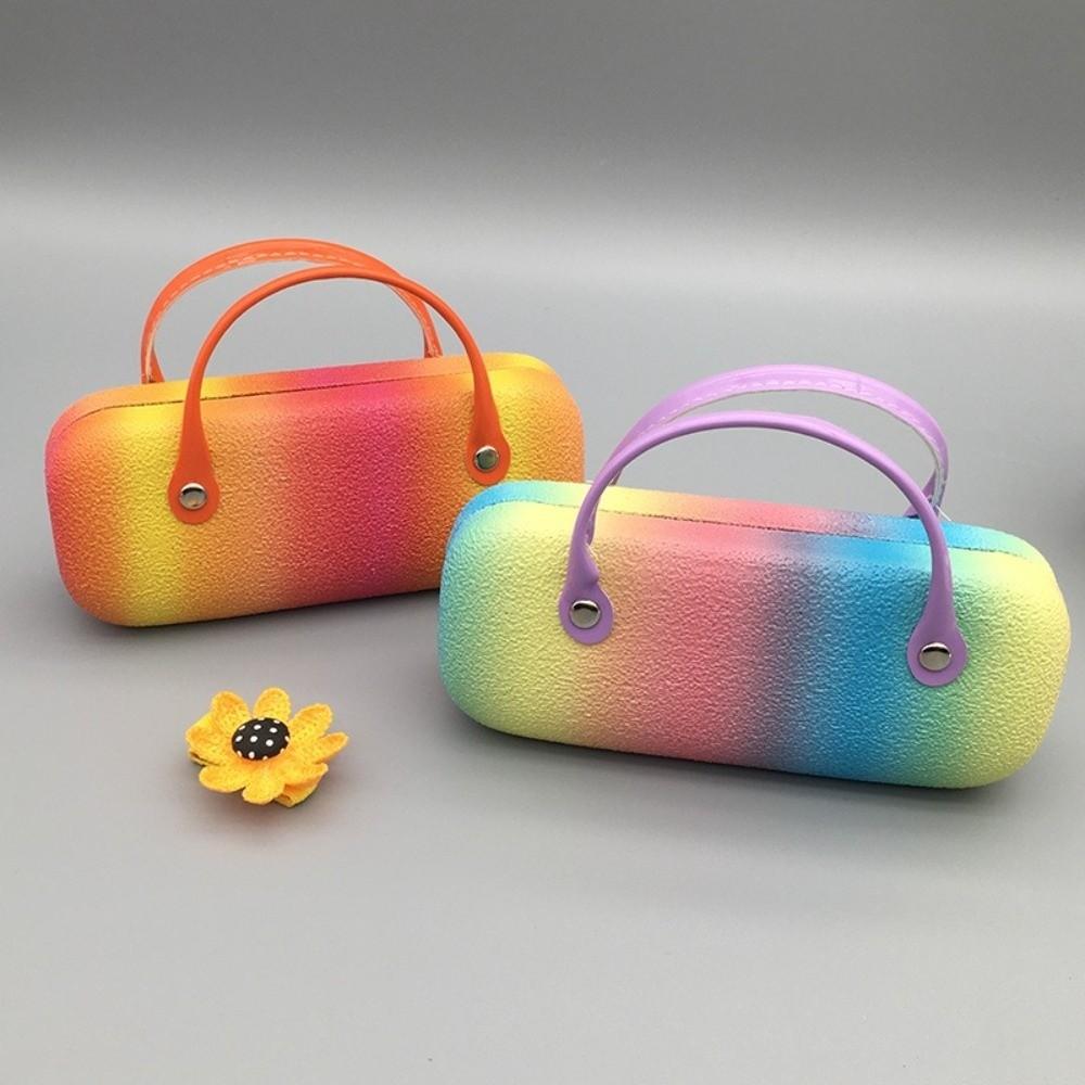 Mit Griff Brillenetui Anti-Druck Brillen Tasche Mode Brillen Schutzhülle