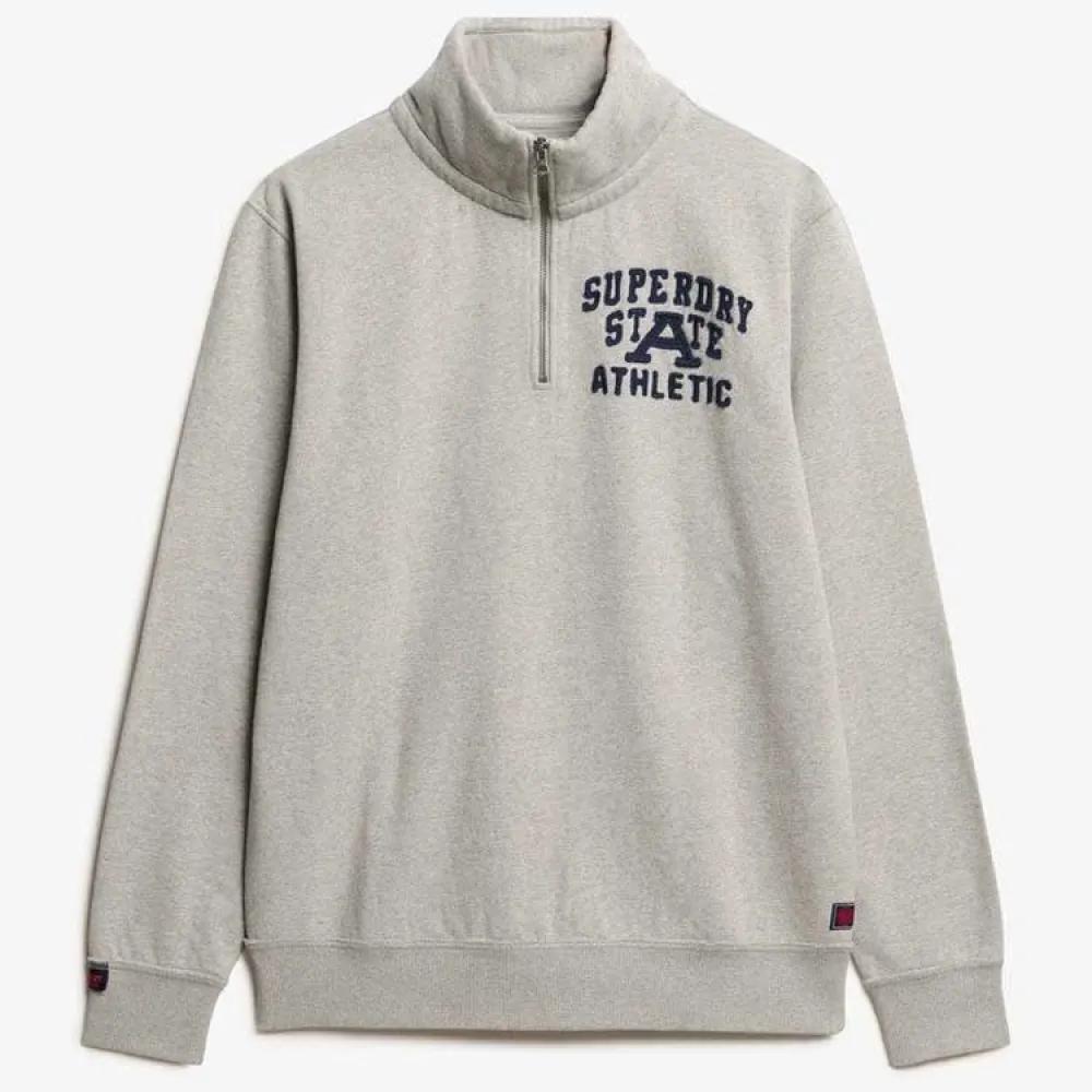 Superdry Bluza z zamkiem do połowy Vintage Athletic