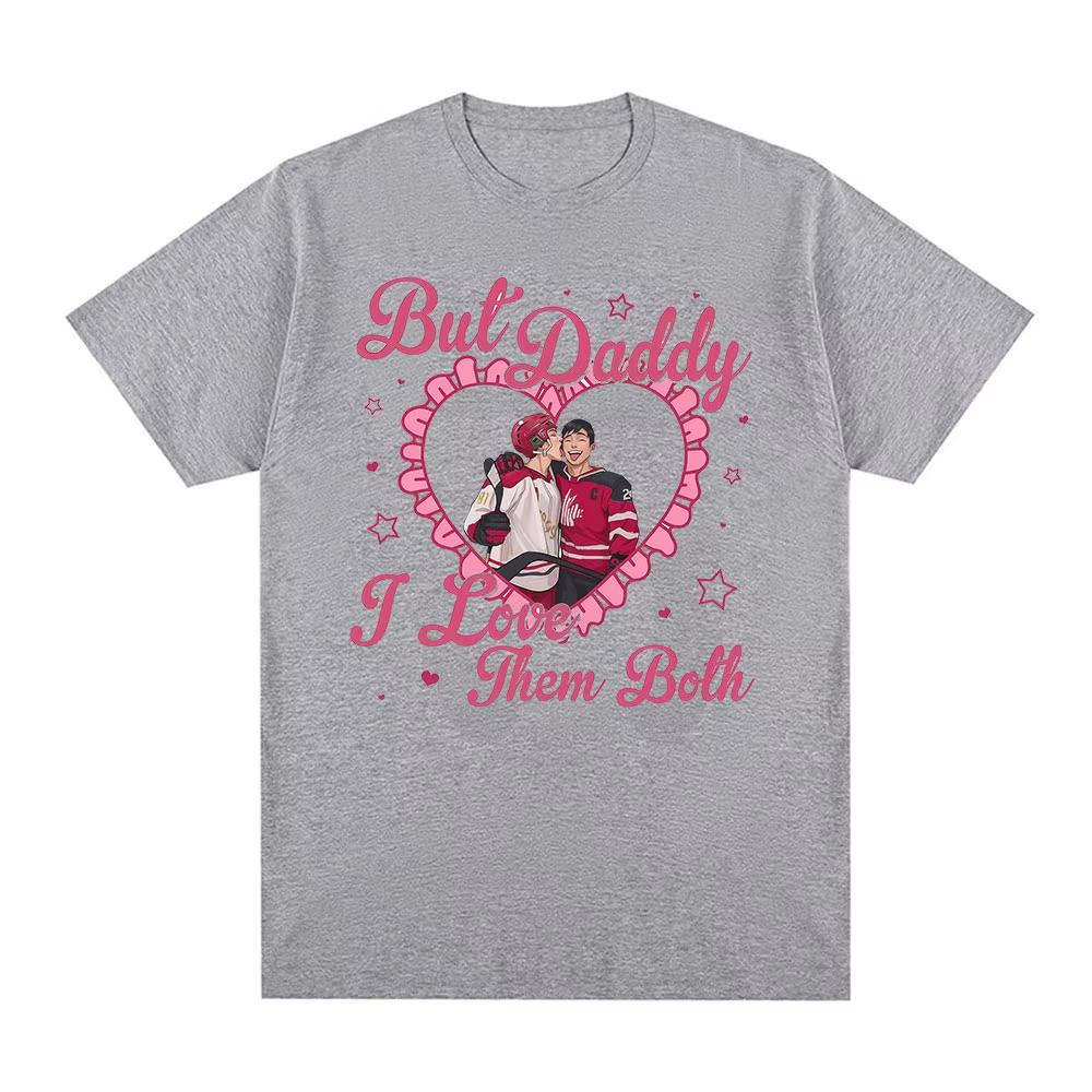 

Heated Rivalry But Daddy I Love Them Both Shane Hollander Ilya Rozanov Tshirt Mens Fashion Oversized T Shirts Cotton Tshirts 4XL