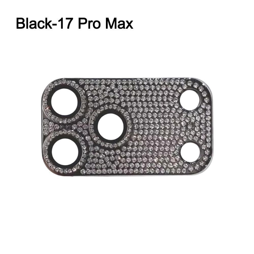 Hollow out Diamond Encrusted Lens Protector for iPhone 17Pro/17 Pro Max Phone Accessories