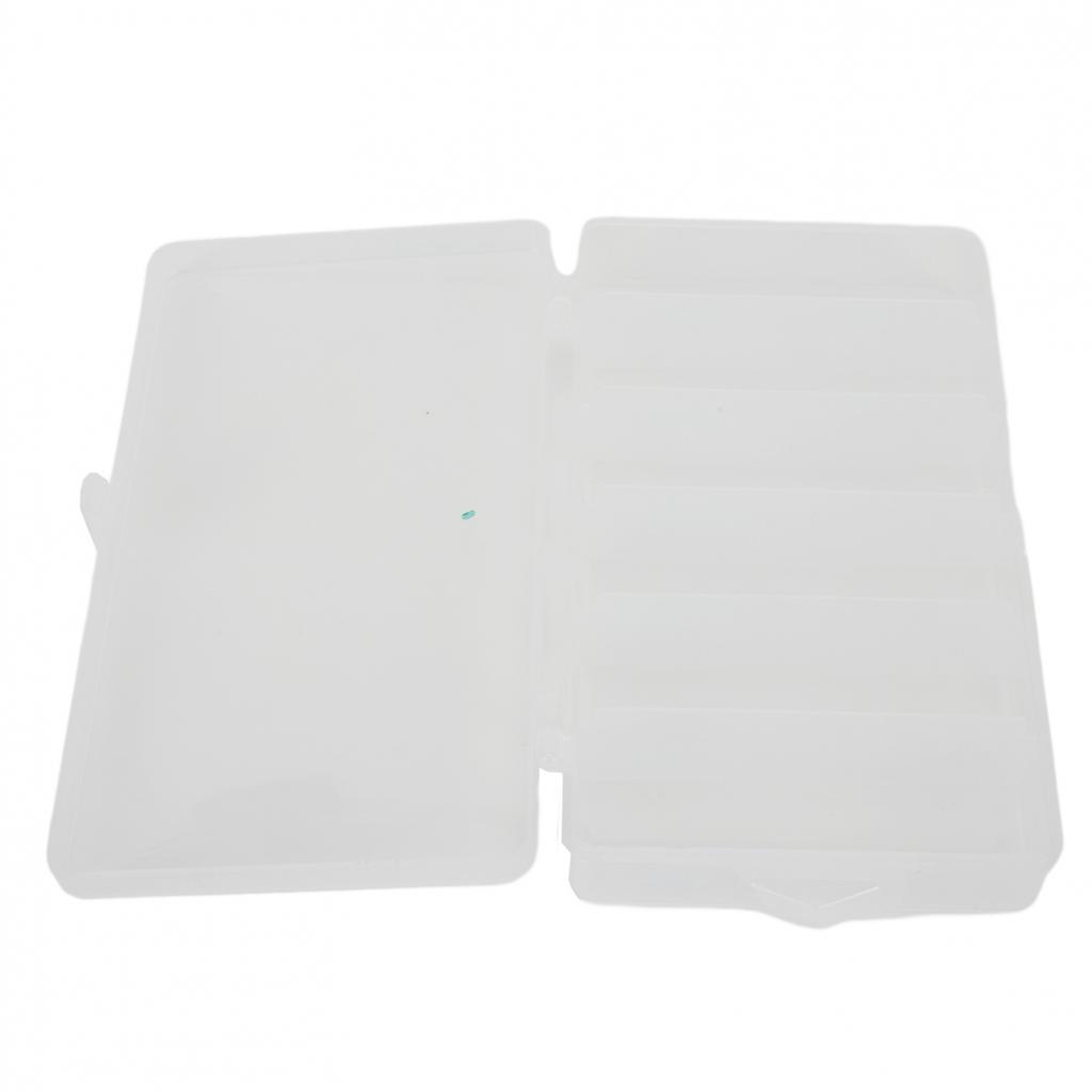 Bait Box PVC Plastic Transparent 17.5x9.5x3cm 2023 New