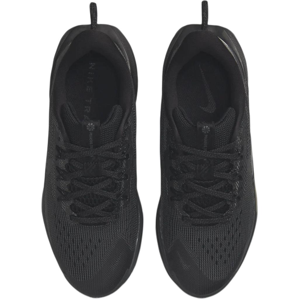 Nike Pegasus Trail 5 Abrasion Resistant Low Top Kids' Running Shoes Black Sneakers FV5638-001