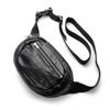 IJUN Vintage Body Bag für Herren - Handgefertigt aus pflanzlich gegerbtem Leder, Größe Klein