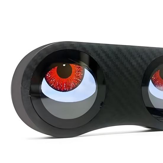 Demon Eyes Zadní světlo na kolo Programovatelné Vodotěsné IP65 Dobíjecí přes USB MTB Silniční Horské kolo Noc