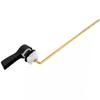 Toilet Flush Handle Drain Valve Handle Replacement Zinc Alloy Drain Valve Flush Handle Household Toilet Tank Accessories