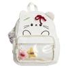 New High-value Fresh and Cute Animal Pain Bag Schoolbag Casual Simple and Light Commuting Versatile Backpack