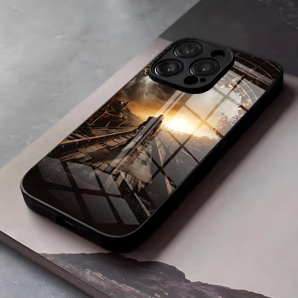 Metro 2033 Phone Case For IPhone 17 Pro Max 16 15 14 Pro Max 13 11 X Xs Xr 8 7Plus Glass Cover