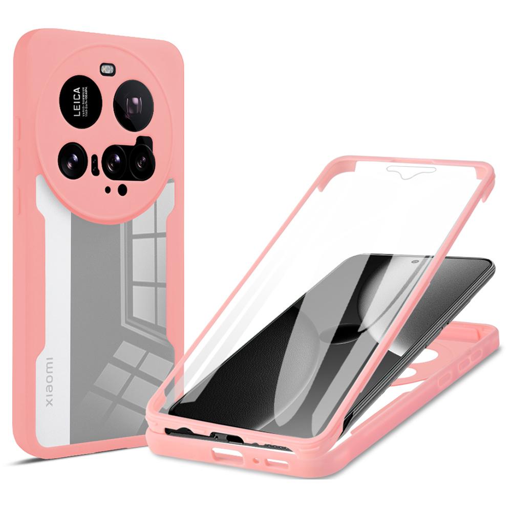 For Xiaomi 15 Ultra Case Acrylic+TPU Clear Phone Cover with PET Screen Film