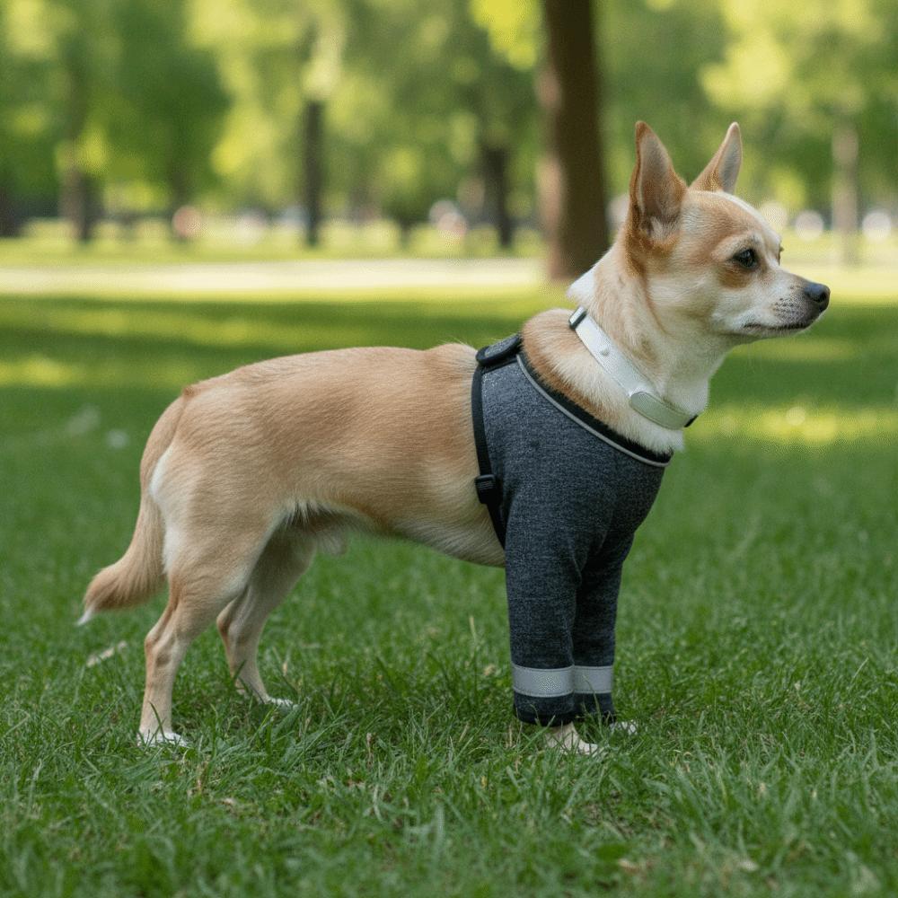 Breathable Dog Leg Support Sleeve Soft Dog Knee Pads Dog Recover Legs Pad For Dog Front Leg