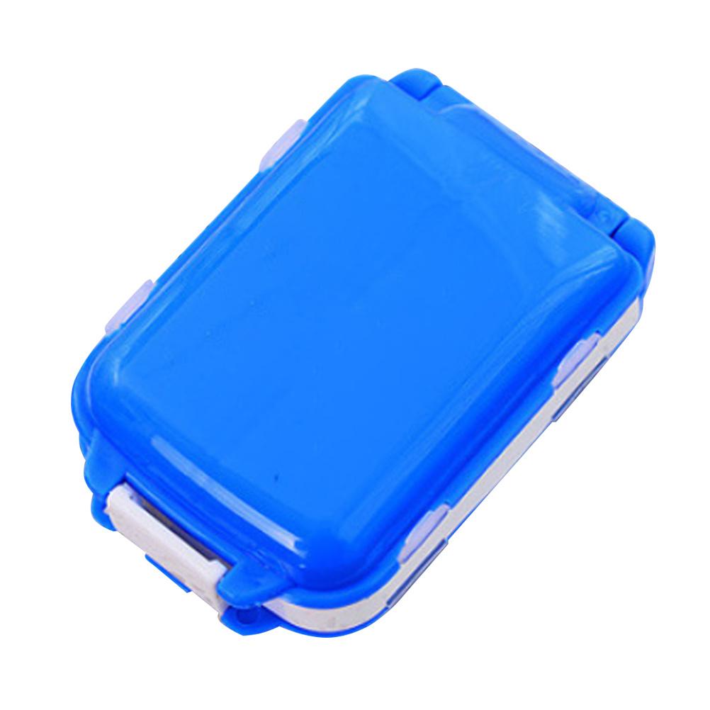 8 Slot Medicine Box Portable Plastic Organizer for Pills Tablets Capsules Storage Case Lightweight Compact Design