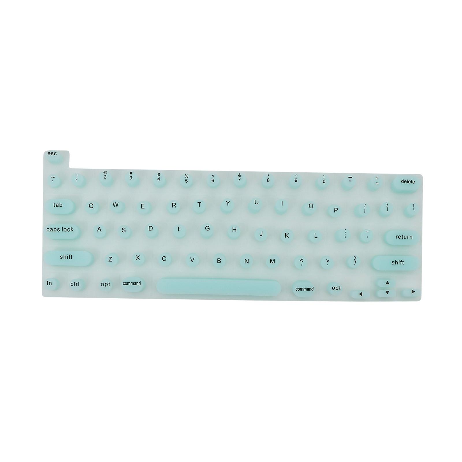 

Накладка на клавиатуру для длинных ногтей, удобный набор текста, приподнятая защитная накладка для клавиатуры для нейл-арта, силиконовая водонепроницаемая One Size