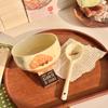 ZISIZ Fruit Croissant Ceramic Bowls Set