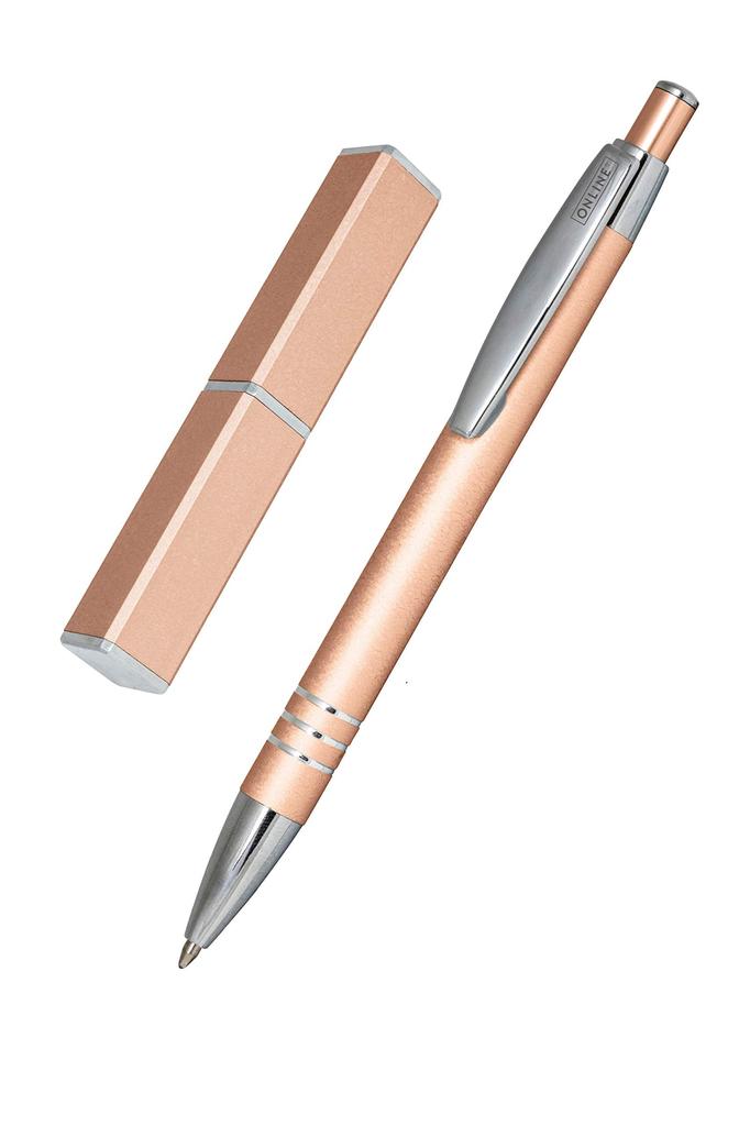 ONLINE Online Ballpoint Pen Graphite Rose Gold 43028 Genuine Imported Product Oil-Based