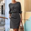 ZANZEA Women 3/4 Sleeve Blouse and Shorts Skirt Casual Two Piece Suit Sets