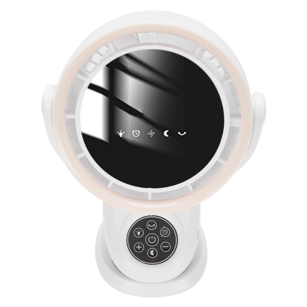 Fan with Clamp Night Light Timer Remote Control Auto Oscillating LED Digital Display 5 Speed
