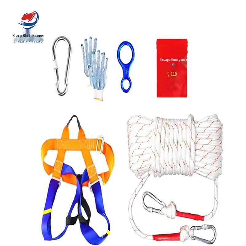 High-Rise Emergency Escape Rope Set