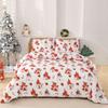 Christmas Decoration Bedding Set Soft Comfortable Breathable Duvet Cover Perfect For Bedroom And Guest Room Decor 2/3Pcs/Set
