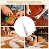 9 pcs/set Straight Hook Shoe Thread Repair Tool Hand Quilting Needles  Leather Repair Sewing Tool