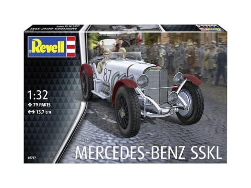 Deutscher Revell 1/32 Mercedes-Benz SSKL Plastikmodell 07737 (Auto)