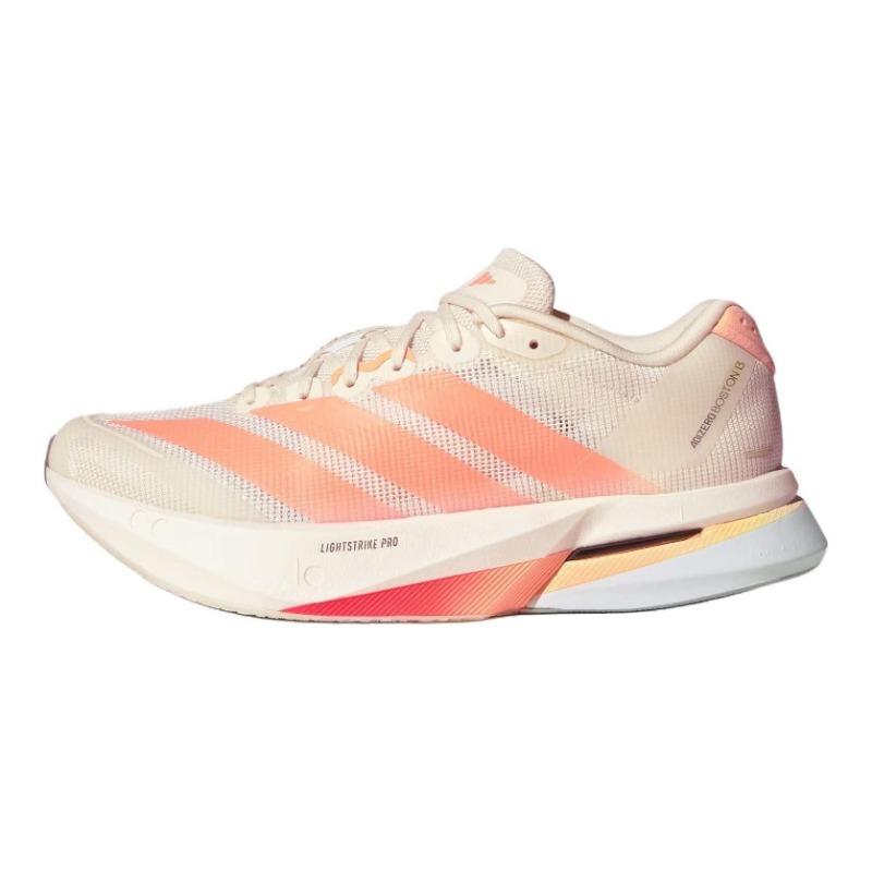 adidas Adizero Boston 13 women fabric running shoes beige JP9249 EU 36