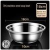 AVADEN 304 Stainless Steel Deep Multi-Purpose Kitchen Bowl
