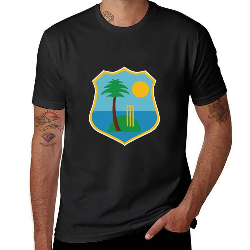 West Indies Cricket 03 T-Shirt plain tops oversized Blouse men t shirt