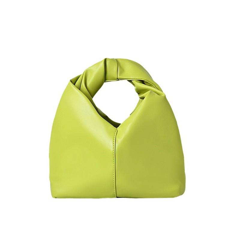 Small Niche Fashion Design Pleated Cloud Bag Women's High-end Handbag Versatile Texture Horn
