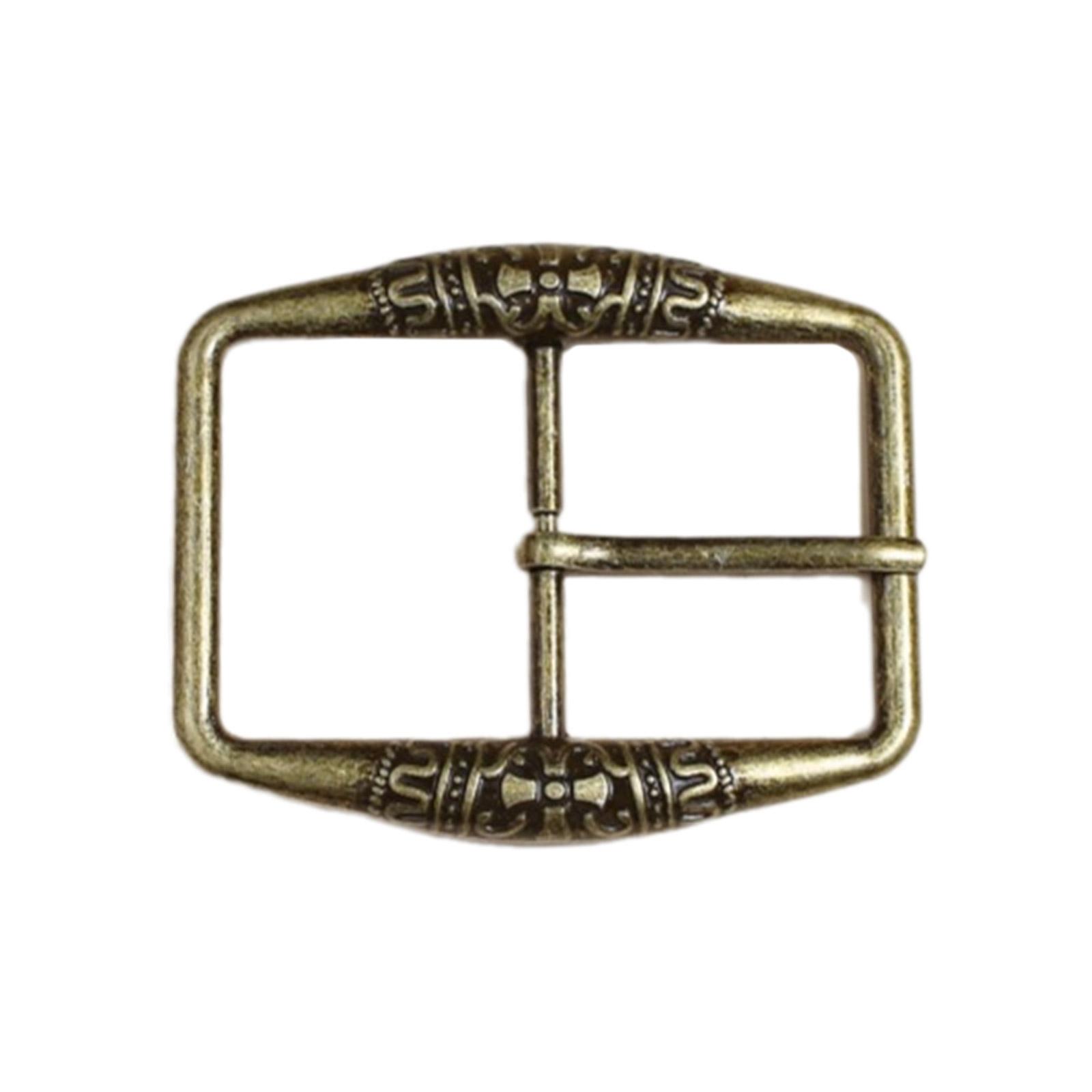 

Fashion Carved Floral Pattern Belt Buckle Replacing Component Easy to Use Heavy Rock Belt Buckle Replacements for Adult