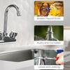 Faucet Valves Hot and Cold Knob Handle with Stem Hand Wash Sink Faucet Handle Commercial Faucets Parts Enduring