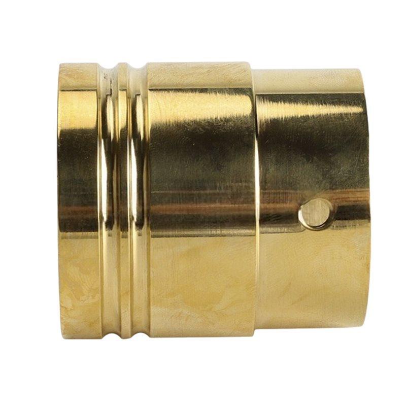 For Most 1-3/4 Inch Pipe Interceptors Universal Motorcycle Brass Drilled Exhaust Port Pipe End Cap Exhaust Tip Interior