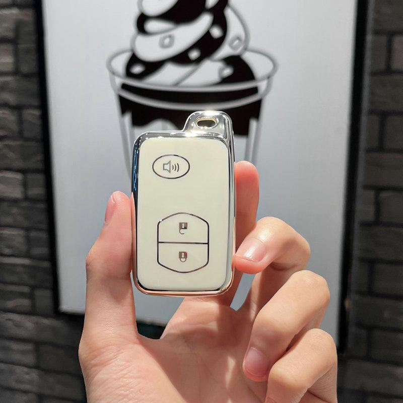 Tpu Car Key Case Cover Shell Fob For Toyota Prius 30 Alpha Aqua Land Cruiser Auris For Lexus Lc 200 2012 - 2014 Accessories