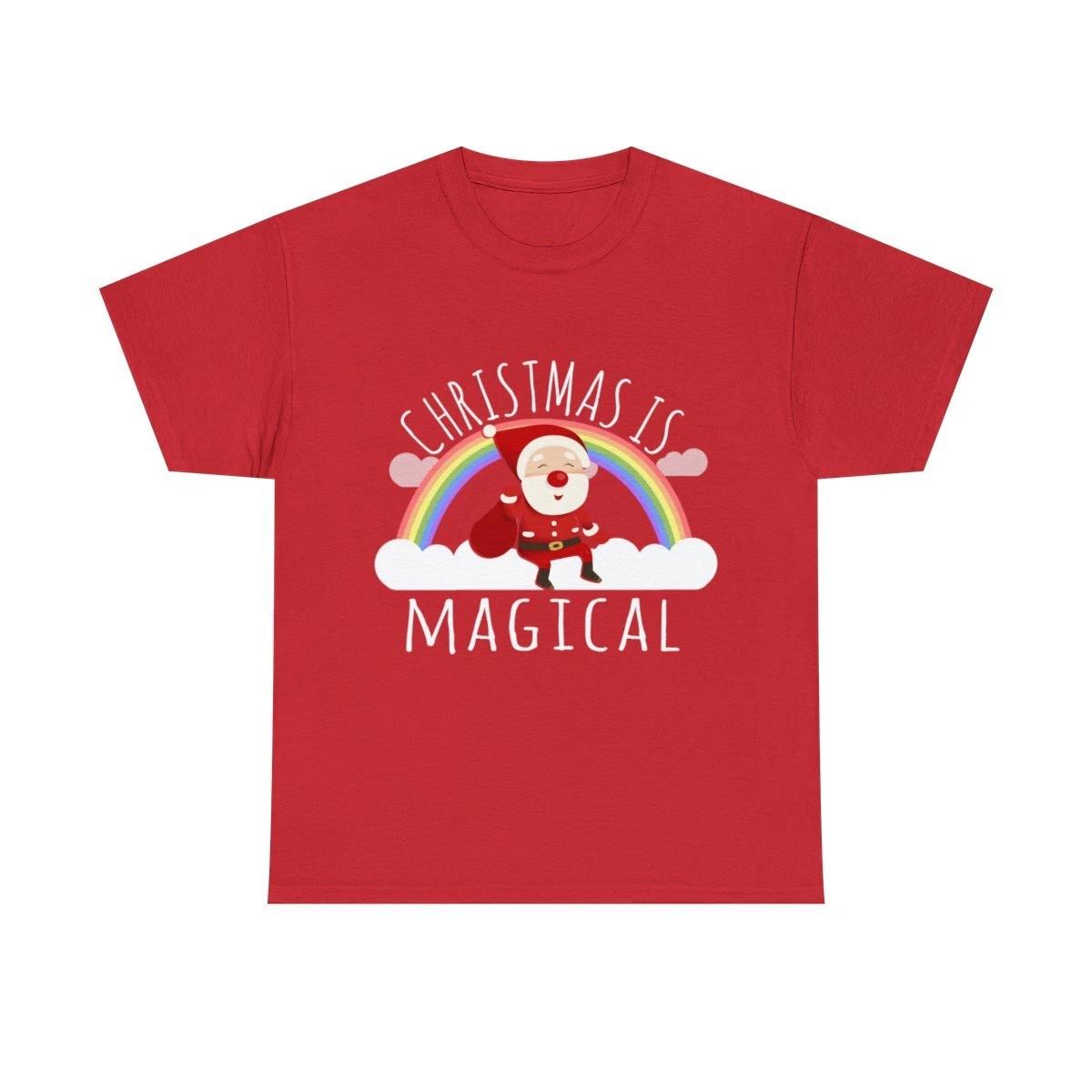 Christmas Is Magical Graphic Tee Shirt 2XL