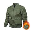 Arbeidsjakke Høst- og vinterfrakk Bomberjakke Flyjakke for menn