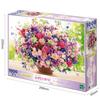 Epoch 1000-Piece Jigsaw Puzzle, Flower/Garden, Soothing! Healing Purple (50x75cm), 11-612s, Includes Glue, Spatula, and Score Ticket
