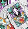 Koszulka z Bez Twarzy ze Spirited Away, Koszulka z Prezentem Anime Ghibli Chihiro Haku, Wszystkie Rozmiary