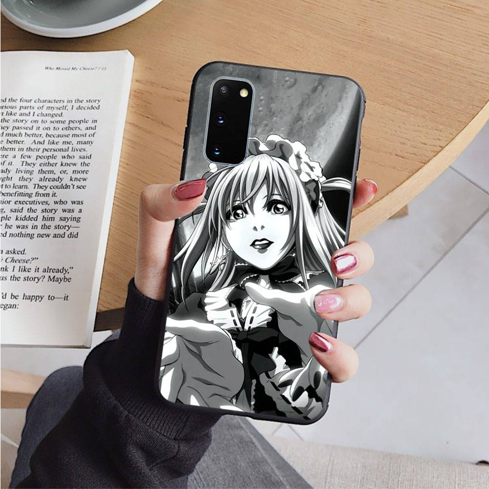 Husă neagră AD88 Death Note pentru OPPO Reno 8 6 5 4 Pro Find X3 A17 A31 A38 A40 A53 A54 A55 A74 A76 A78 A77 A80 A94 A95 A96 Pro Sofe Cover