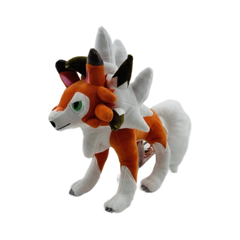 New Doll Large Standing Position Day Night Werewolf Yellow Rock Wolf Orange Grey Blue Maned Rock Werewolf Heterochrome Night Maned Rock Werewolf Doll