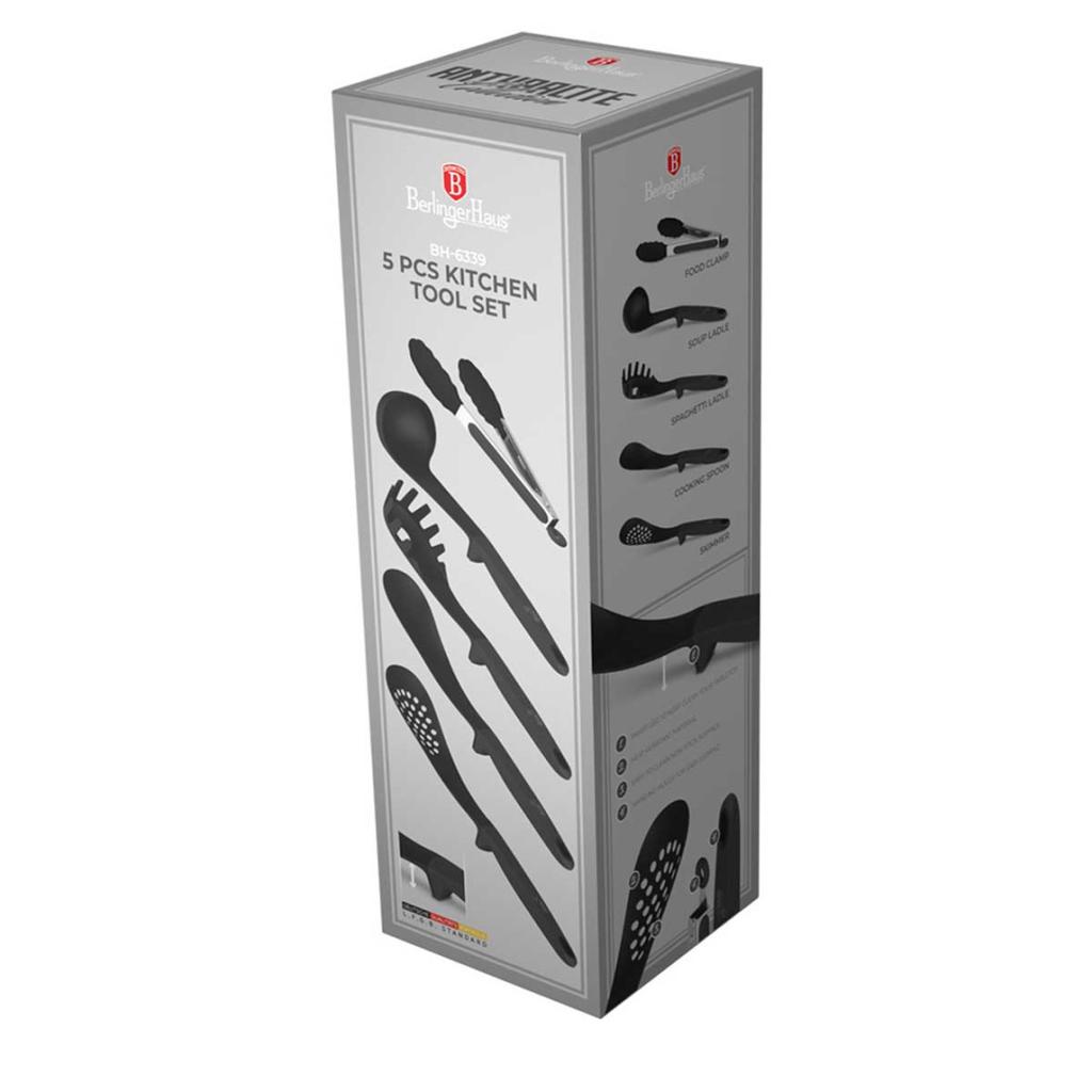 Berlinger Haus Bh-6339 Anthracite Kitchen Utensils Set