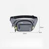 Outdoor Sports, Men's, Wear-resistant Waist Bag, Simple, Waterproof, Portable, Multifunctional Diagonal Chest Bag