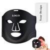 ABS+Silicone Cordless Red Light Therapy Mask Lightweight Portable LED Facial Intelligent Timing Electric Beauty Mask for Home