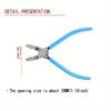 Car Clip Pliers Multifunctional Diagonal Pliers Staple Screwdriver Removal Tool Car Rivet Tightening Pliers Wire Stripping Plier